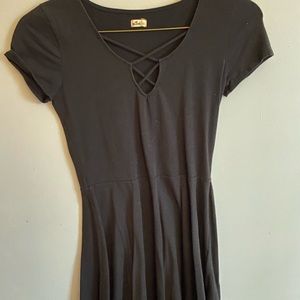 Small Short Sleeved Skater Dress